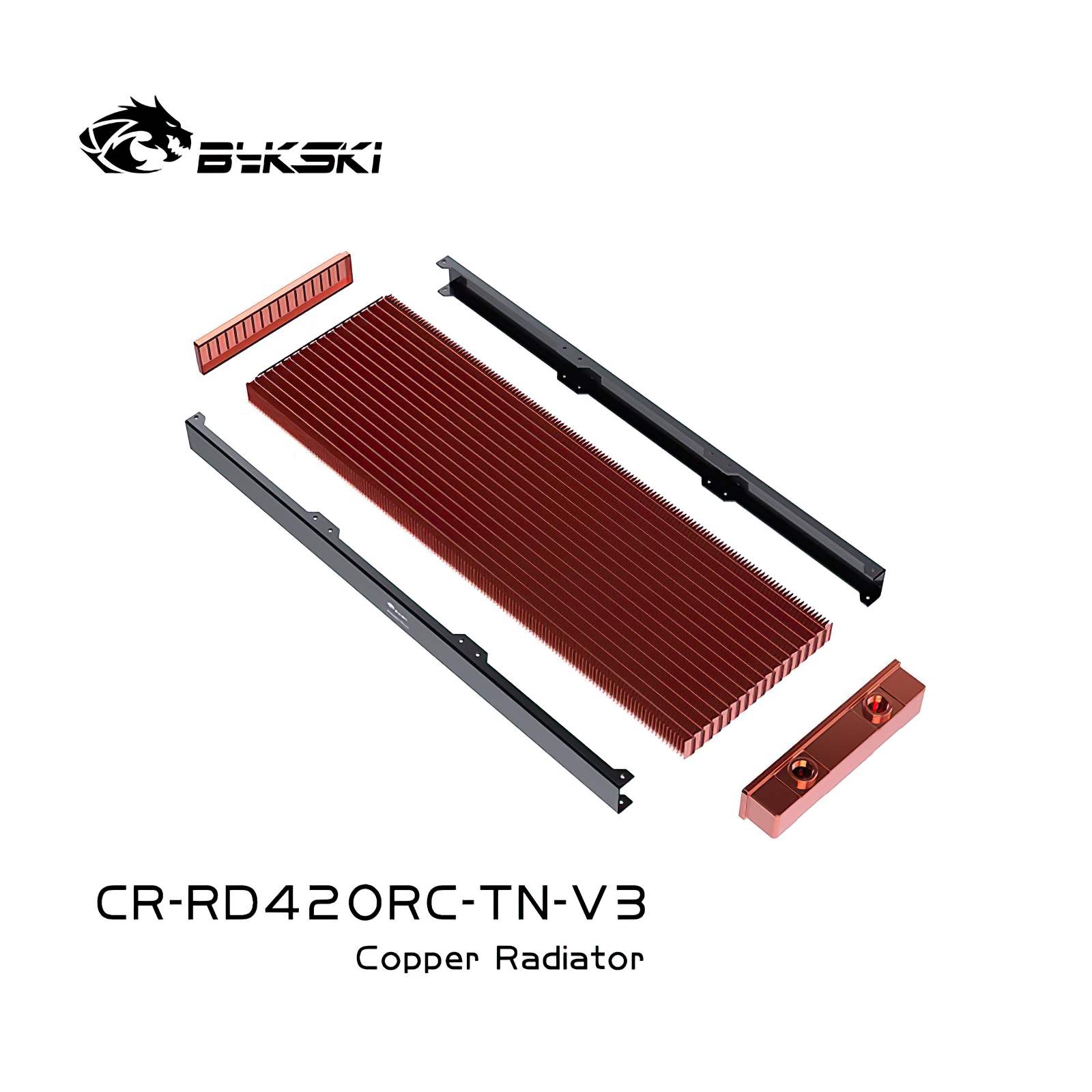 Bykski 42cm 420mm 3 X 14cm Cop - огляд і ціна Pc Water Cooling