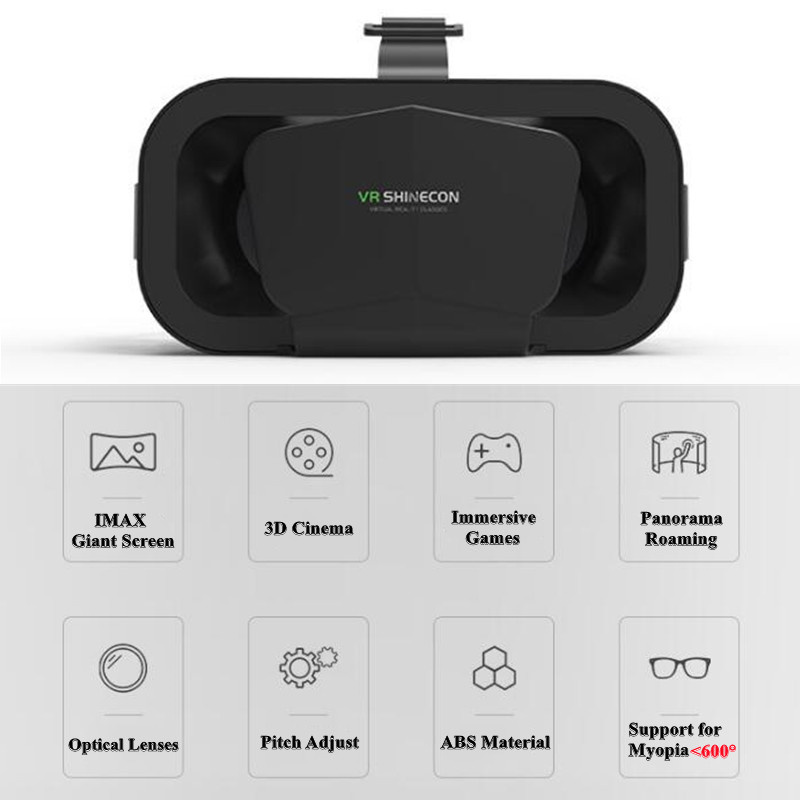 Shinecon Viar 3D VR Glasses Vi - огляд і ціна Vr Headset Pc