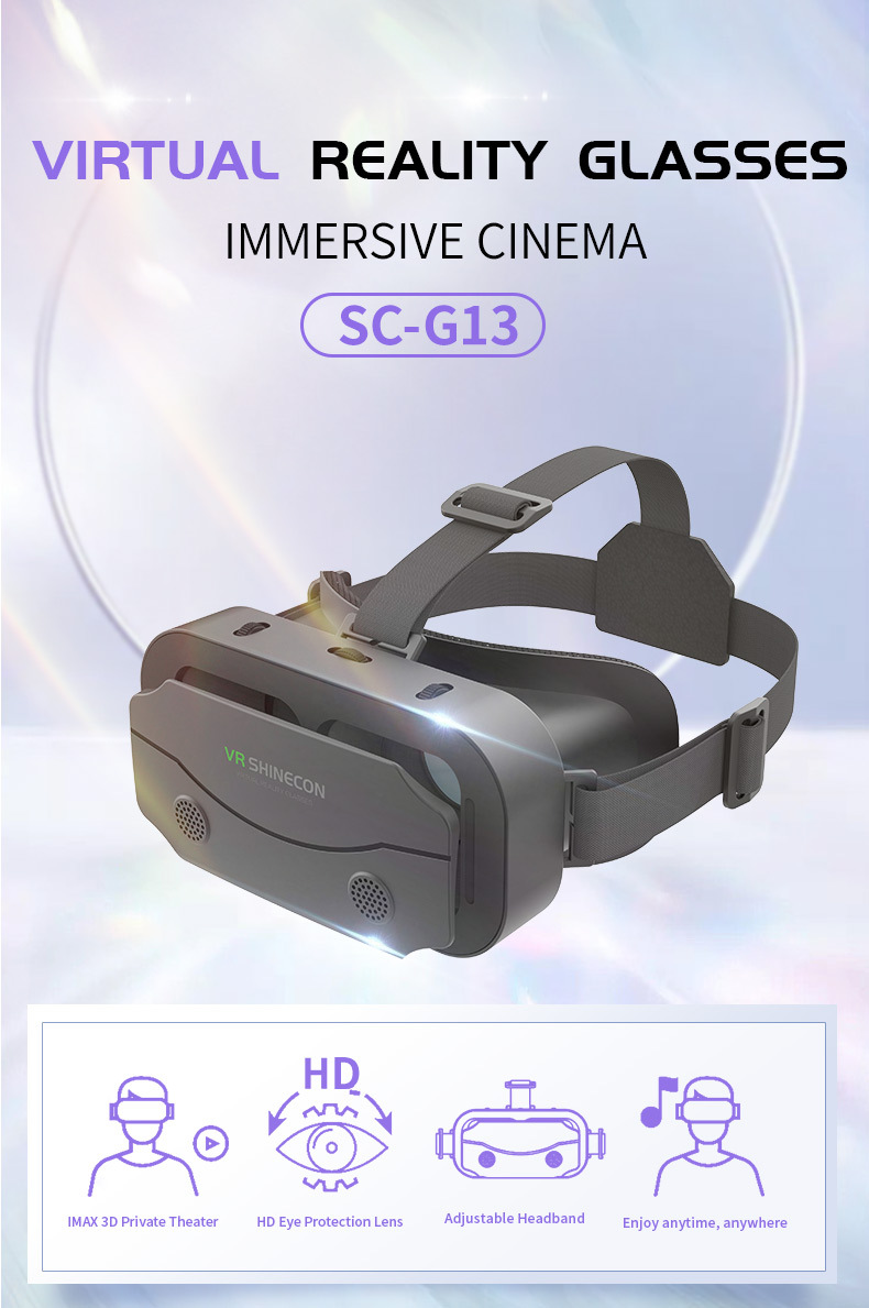 SHINECON 3D Helmet VR Glasses  - огляд і ціна Vr Headset Pc