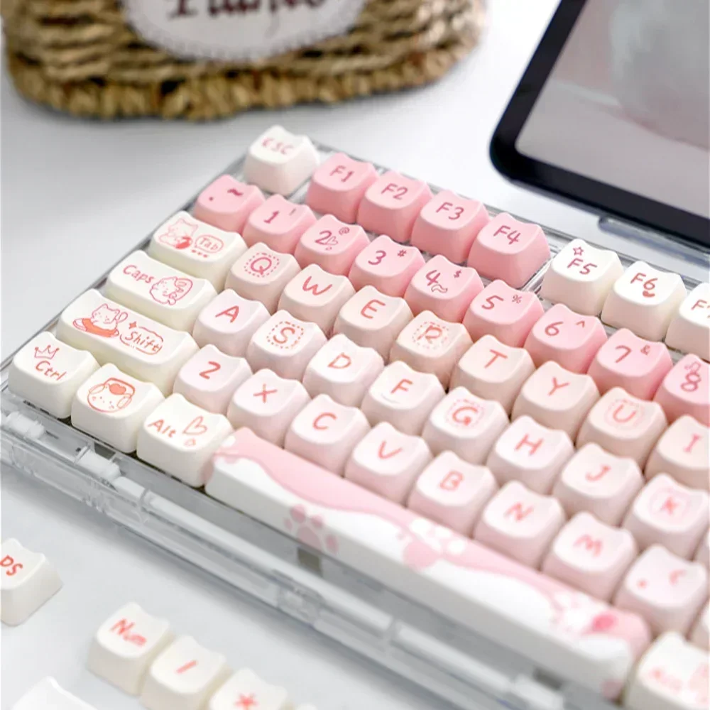 Pink Kitten Keycap, Cat Head S - огляд і ціна Pc Gaming Pink