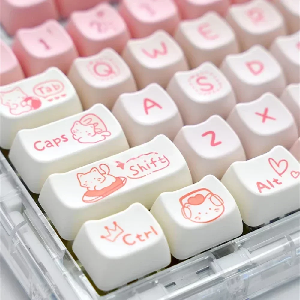 Pink Kitten Keycap, Cat Head S - огляд і ціна Pc Gaming Pink
