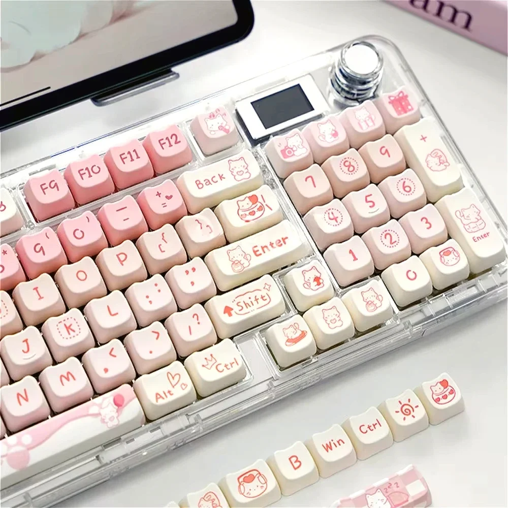 Pink Kitten Keycap, Cat Head S - огляд і ціна Pc Gaming Pink